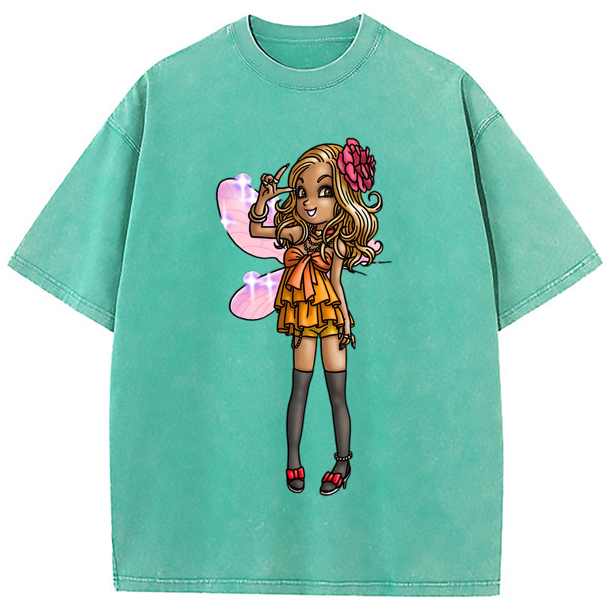 （画像用） ドラゴンクエスト Doragon Kuesuto Dragon Quest 綿100% ヴィンテージ風 半袖Tシャツ（フロントプリント）